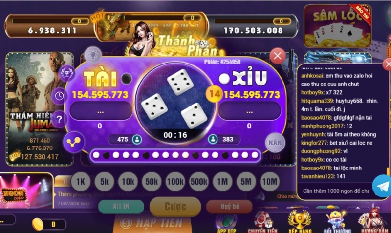 luật chơi tài xỉu Rikvip