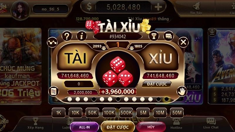 Tài xỉu với rủi ro tiềm ẩn lâu dài